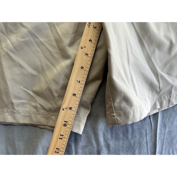 Fila Sport Golf Shorts Khaki Beige Performance Men's 40 x 10 Flat Front Pockets - Picture 7 of 7